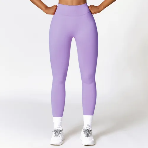 Női fitness leggings magas derékkal és eredeti hátsó kialakítással