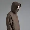 Unisex odlehčená outdoorová bunda se sluneční ochranou a kapucí se stahovací šňůrkou