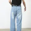 Pánské retro kalhoty volného střihu s rovnými nohavicemi Funky street