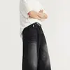 Pánské dlouhé šortky s širokými nohavicemi a kapsami Retro Denim