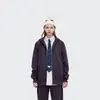 Unisex volná stylová jednobarevná mikina na zip s kapsami a kapucí 