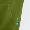 Unisex volná stylová jednobarevná mikina na zip s kapsami a kapucí 