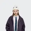 Unisex volná stylová jednobarevná mikina na zip s kapsami a kapucí 