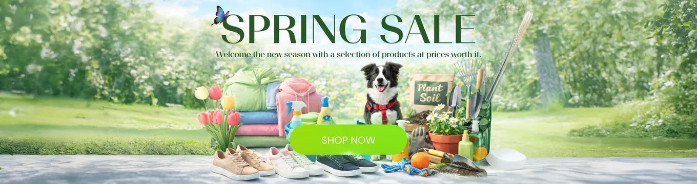 Spring Sale banner