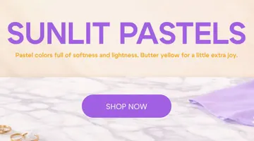 Sunlit Pastels banner